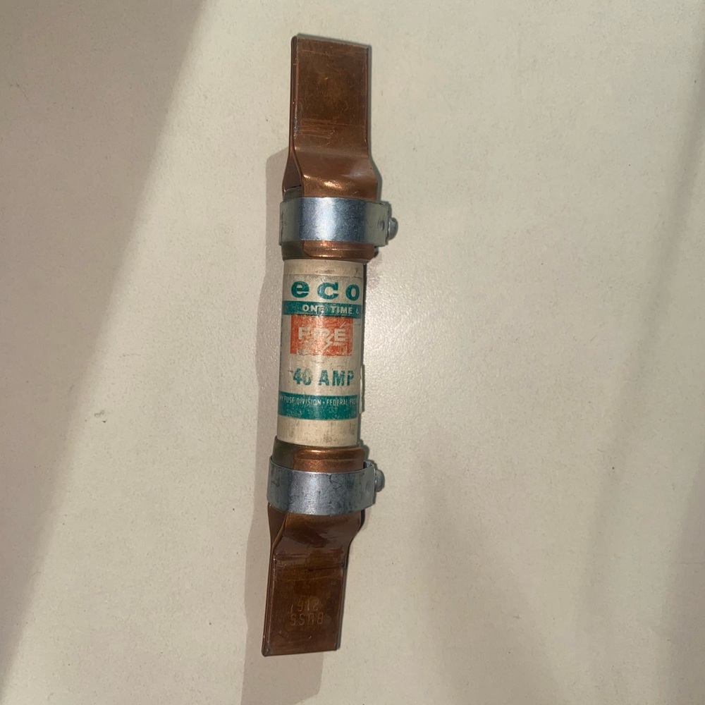 Eco 40 Amp 250 Volt Fuse *Tested*